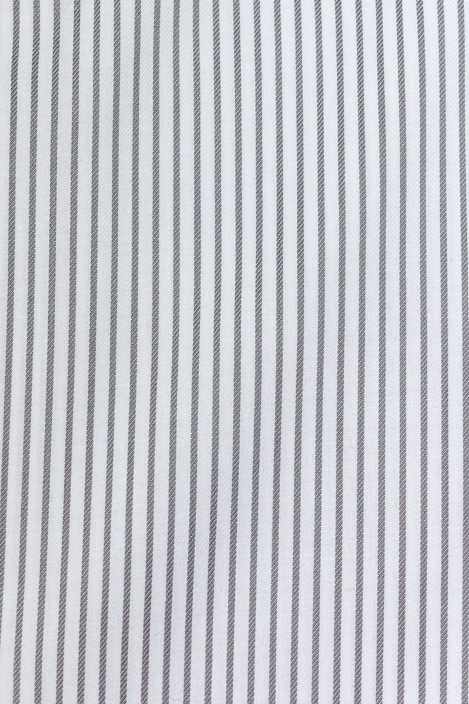 BRIONI | Clark Striped Shirt | Grey & White