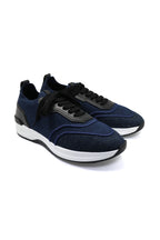 BRIONI | Elasticated Sneaker Leather Trims | Navy