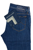 JACOB COHEN | Bard Jeans Spotty Patch | Dark Denim