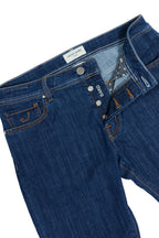 JACOB COHEN | Bard Jeans Spotty Patch | Dark Denim