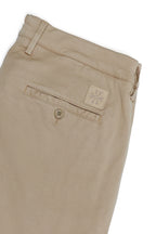 JACOB COHEN | Bobby Twill Cotton Trousers | Taupe