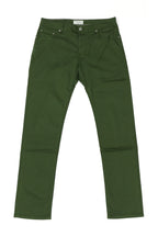 JACOB COHEN | Bard Twill Cotton Trousers | Forest