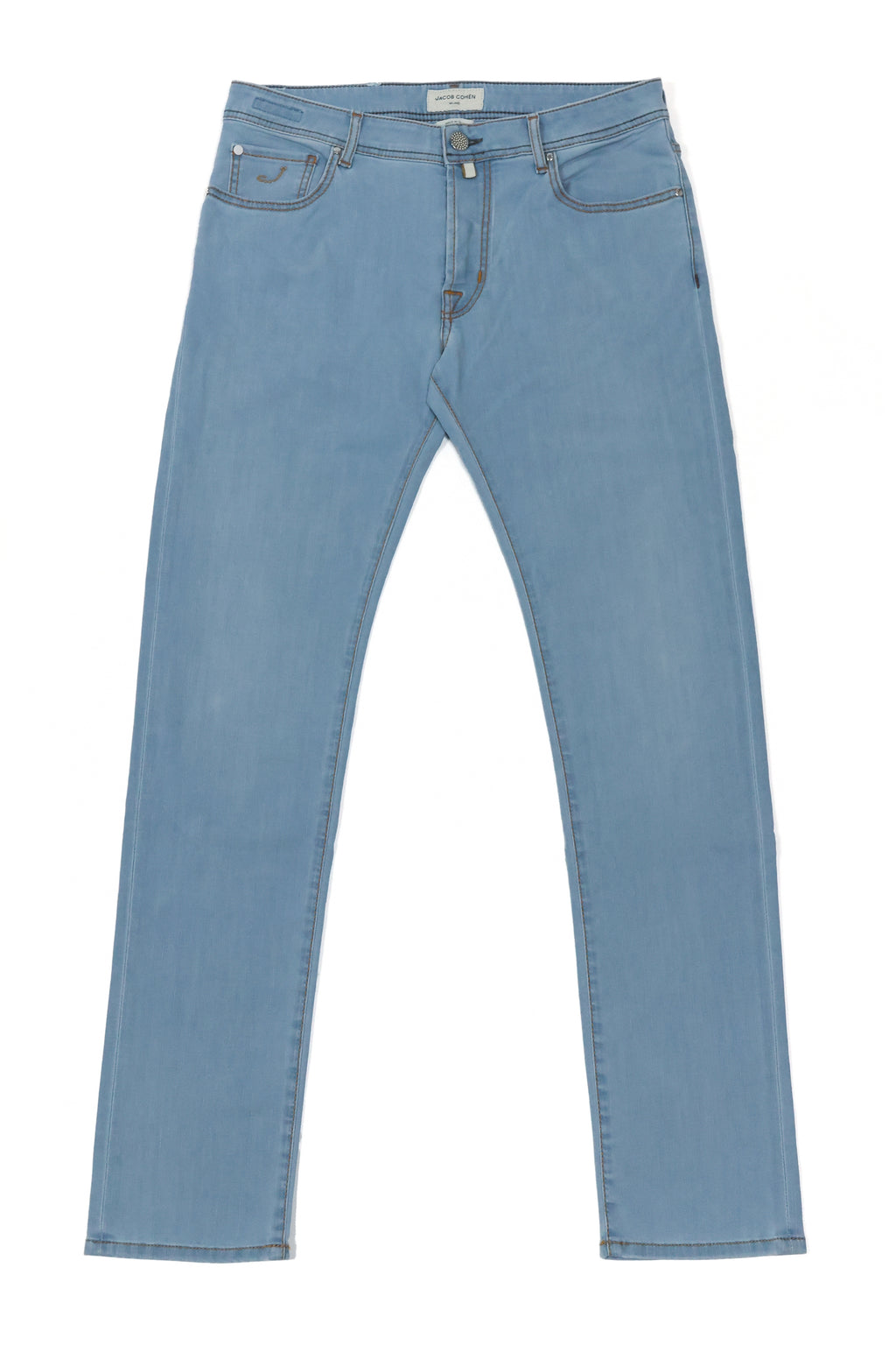 JACOB COHEN | Bard Jeans Spotty Patch | Pale Denim