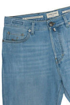 JACOB COHEN | Edo Regular Straight Jeans | Pale Denim