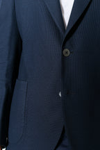 TOMBOLINI | Zero-Gravity Textured Jacket | Navy