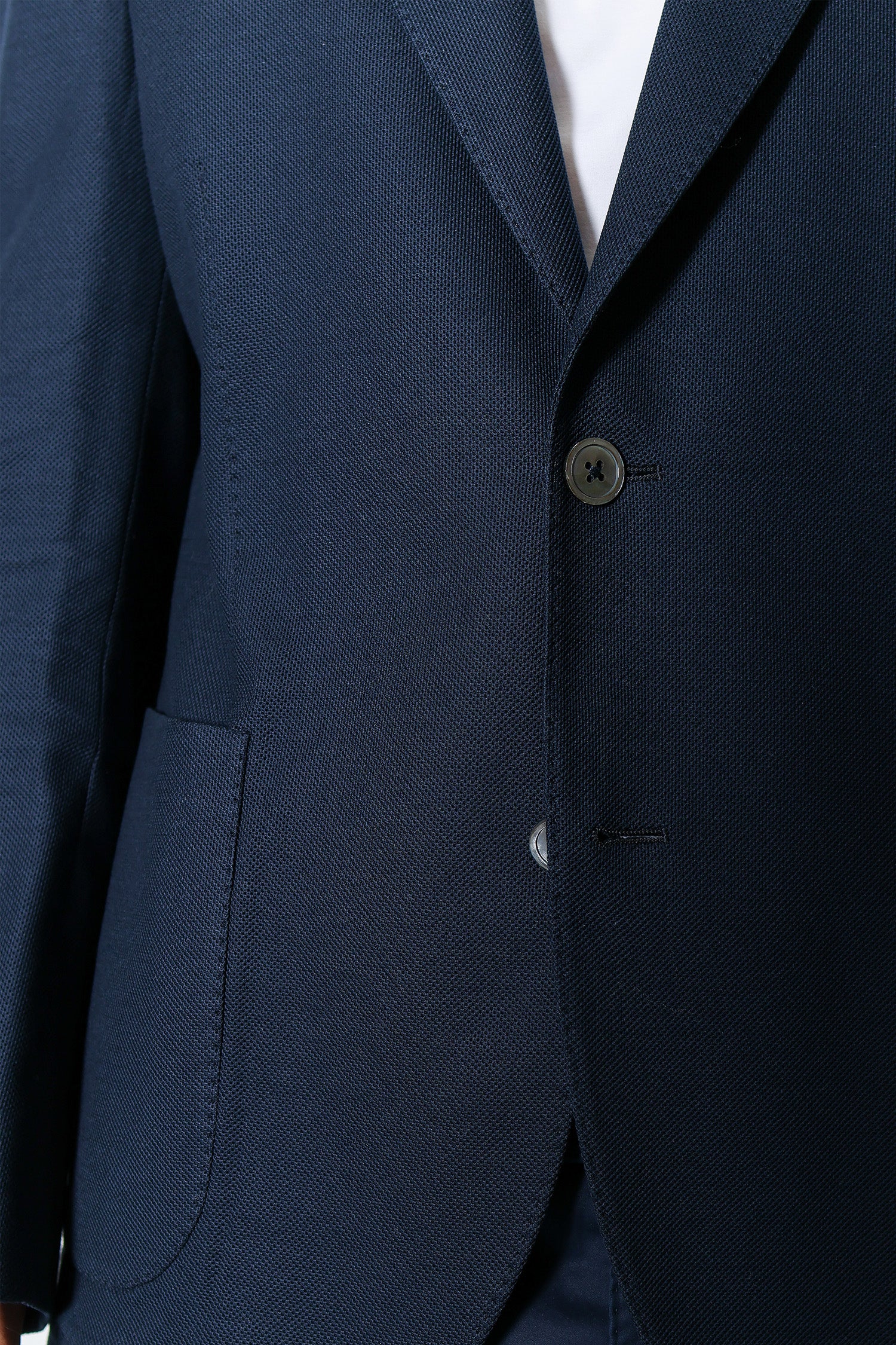TOMBOLINI | Zero-Gravity Textured Jacket | Navy