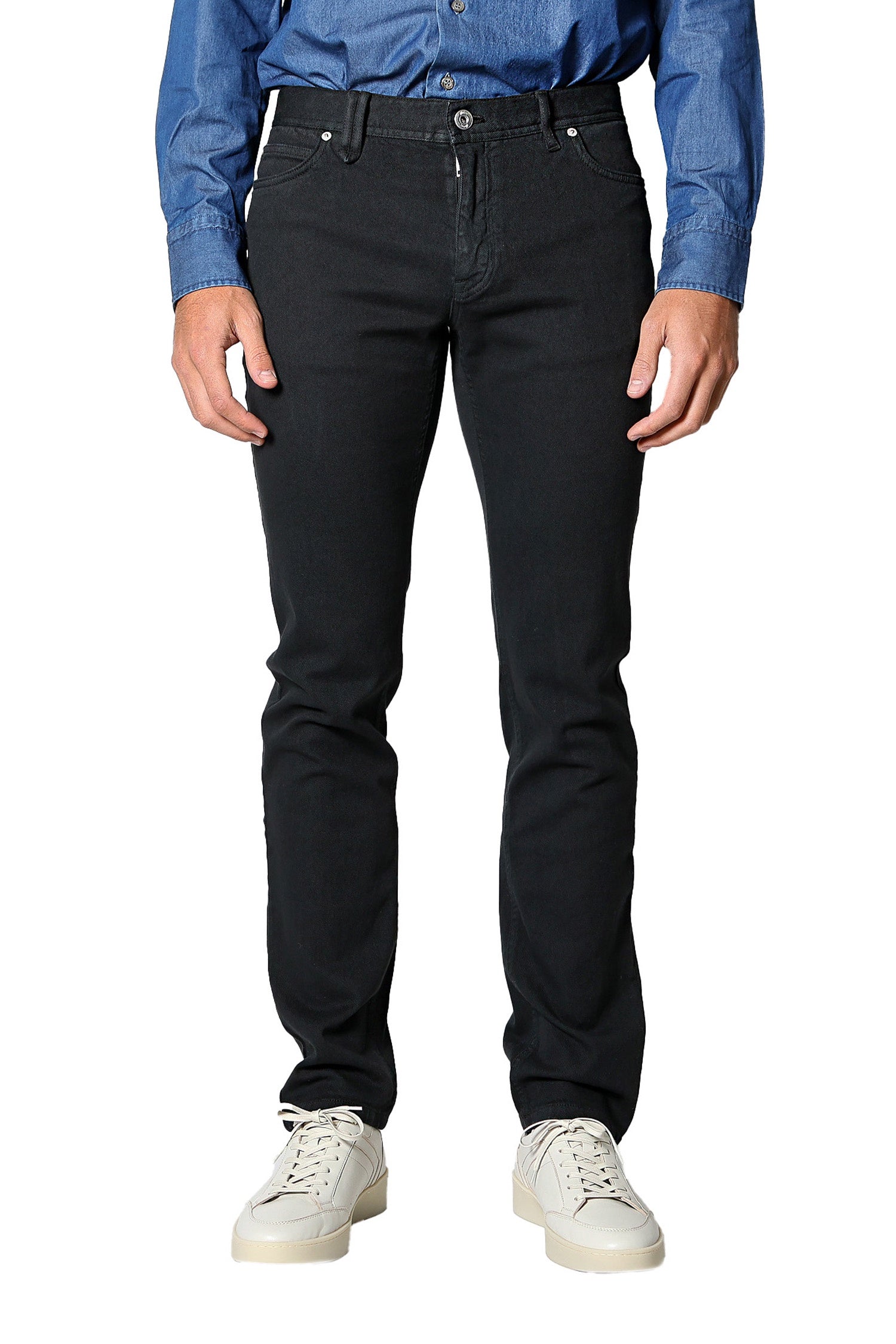 BRIONI | Twill Jeans | Black