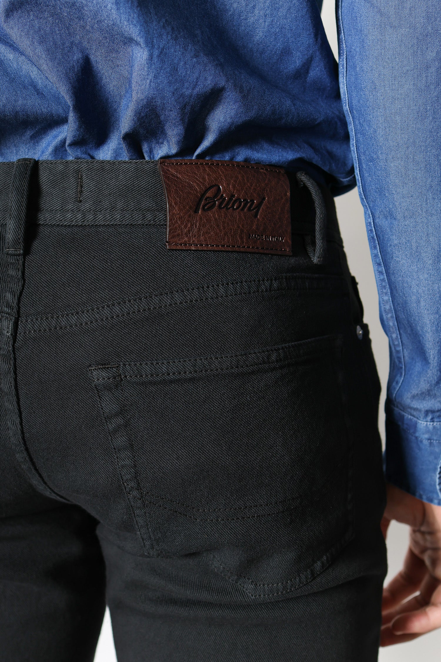 BRIONI | Twill Jeans | Black