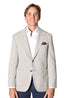BRIONI | Unlined Plume Woven Jacket | Light Brown