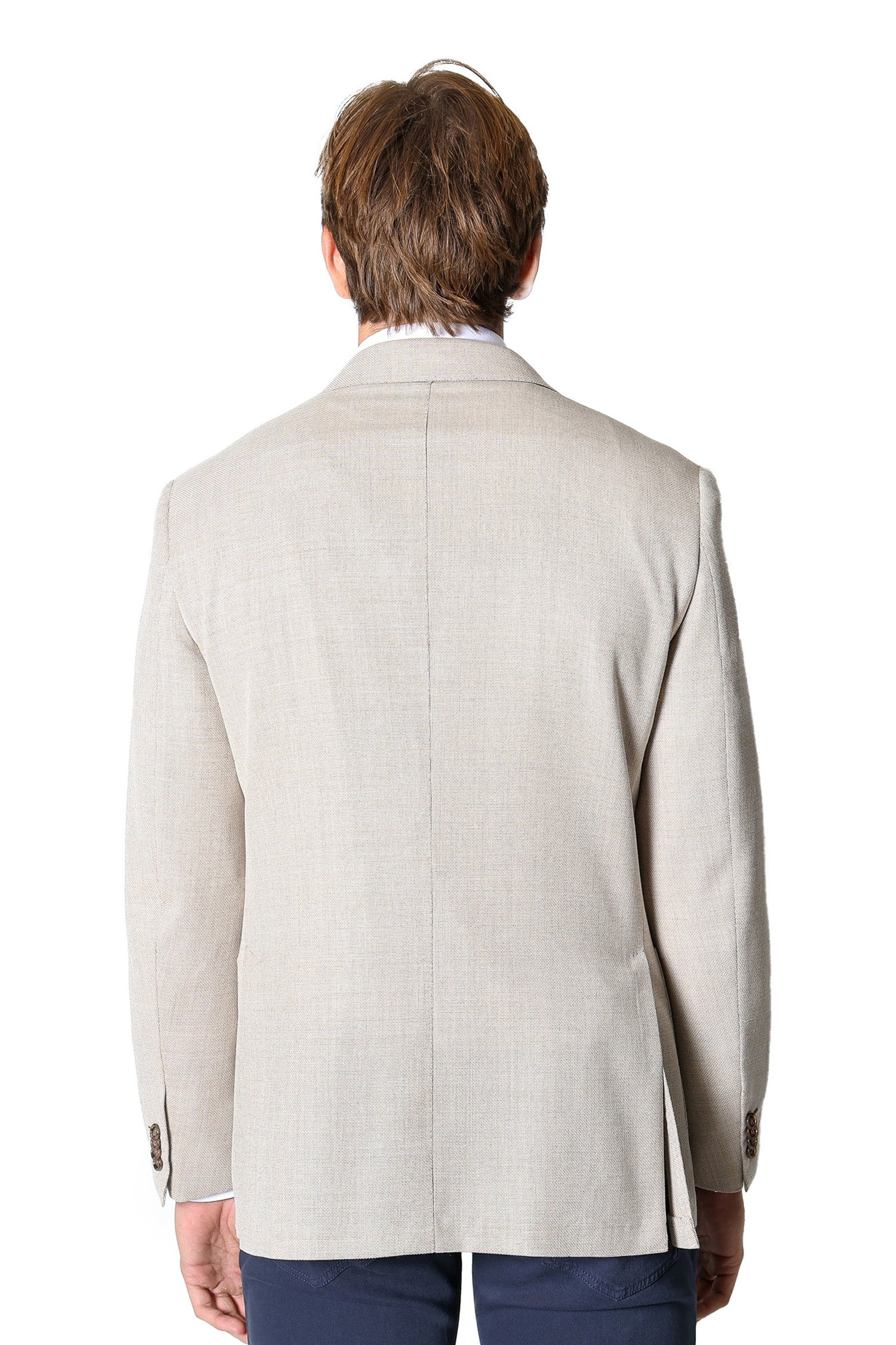 BRIONI | Unlined Plume Woven Jacket | Light Brown