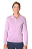 BRIONI | Cashmere & Silk Polo | Lilac