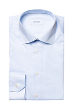 ETON | Cotton Striped Shirt | Pale Blue