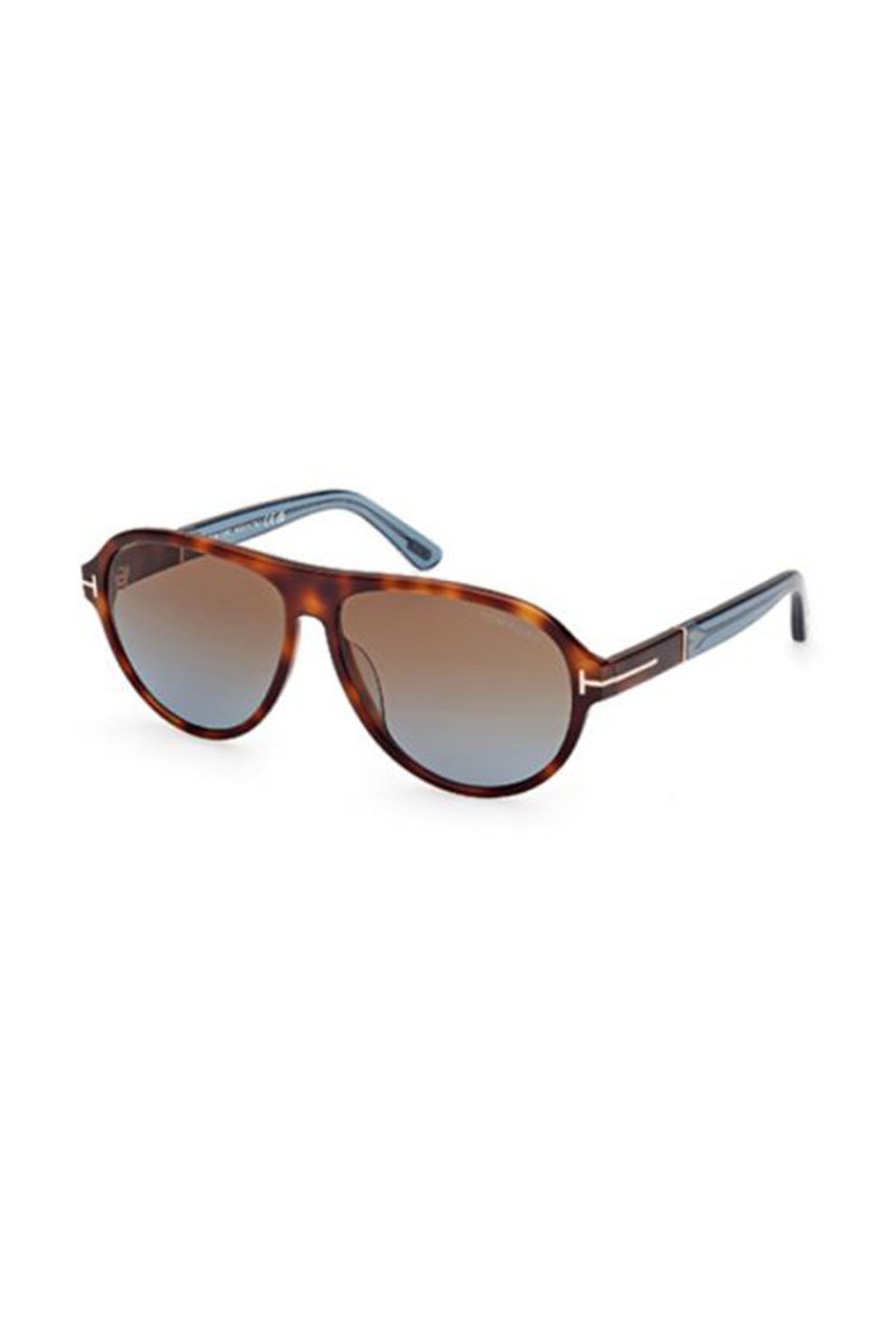 TOM FORD | Quincy Sunglasses | Tortoise & Blue