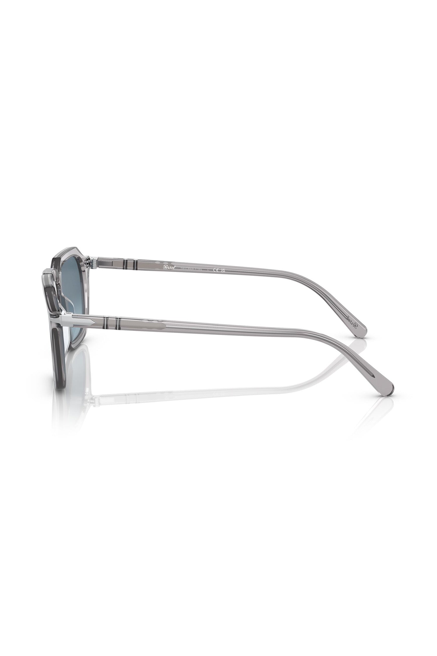 PERSOL | PO3292S Sunglasses | Clear & Blue