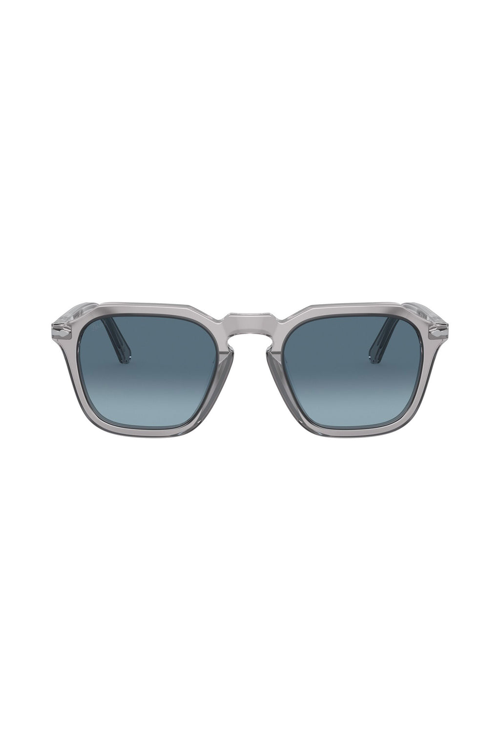PERSOL | PO3292S Sunglasses | Clear & Blue