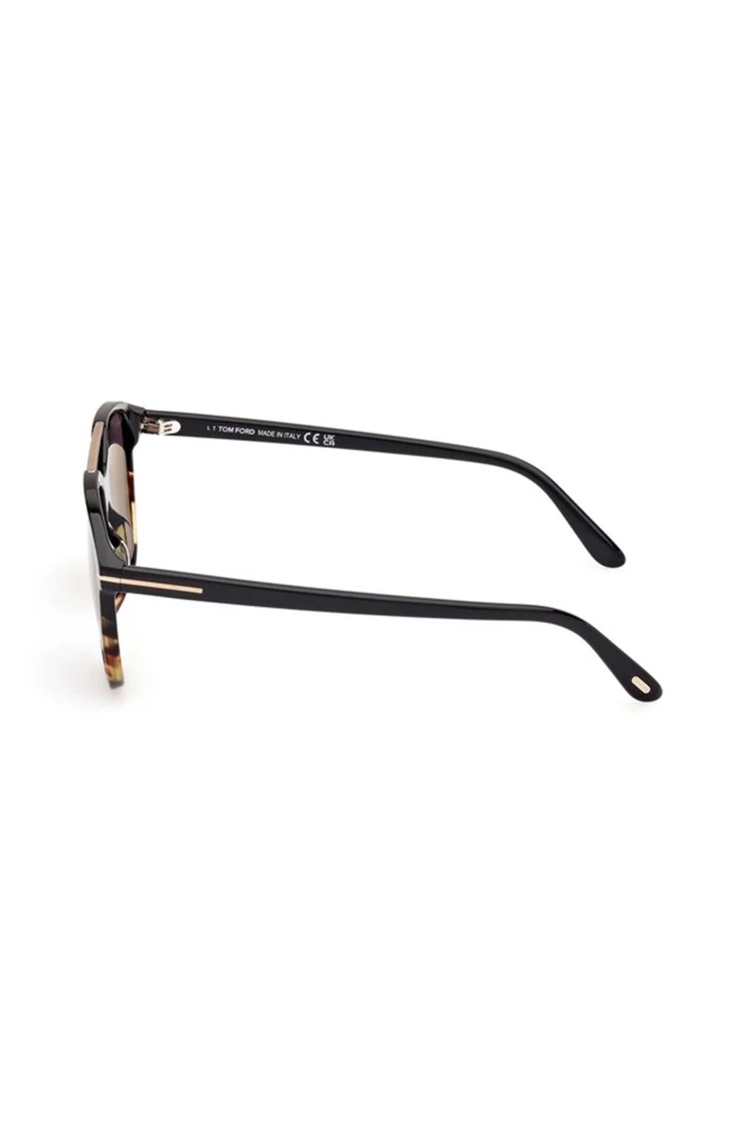 TOM FORD | Damian-02 Sunglasses | Black & Tortoise