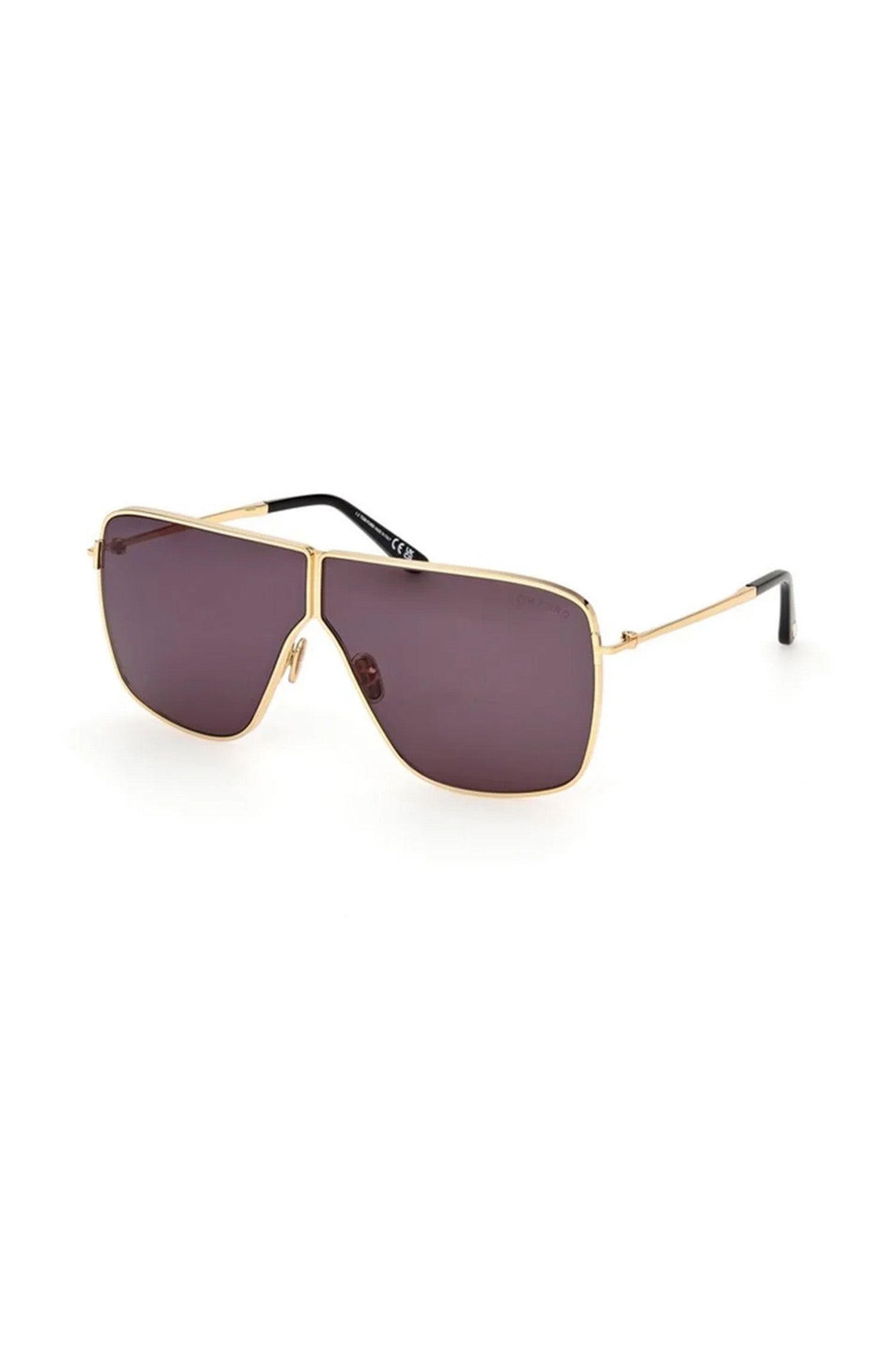 TOM FORD | Huxley Runway Sunglasses | Blue & Gold
