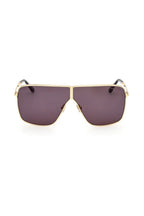 TOM FORD | Huxley Runway Sunglasses | Blue & Gold
