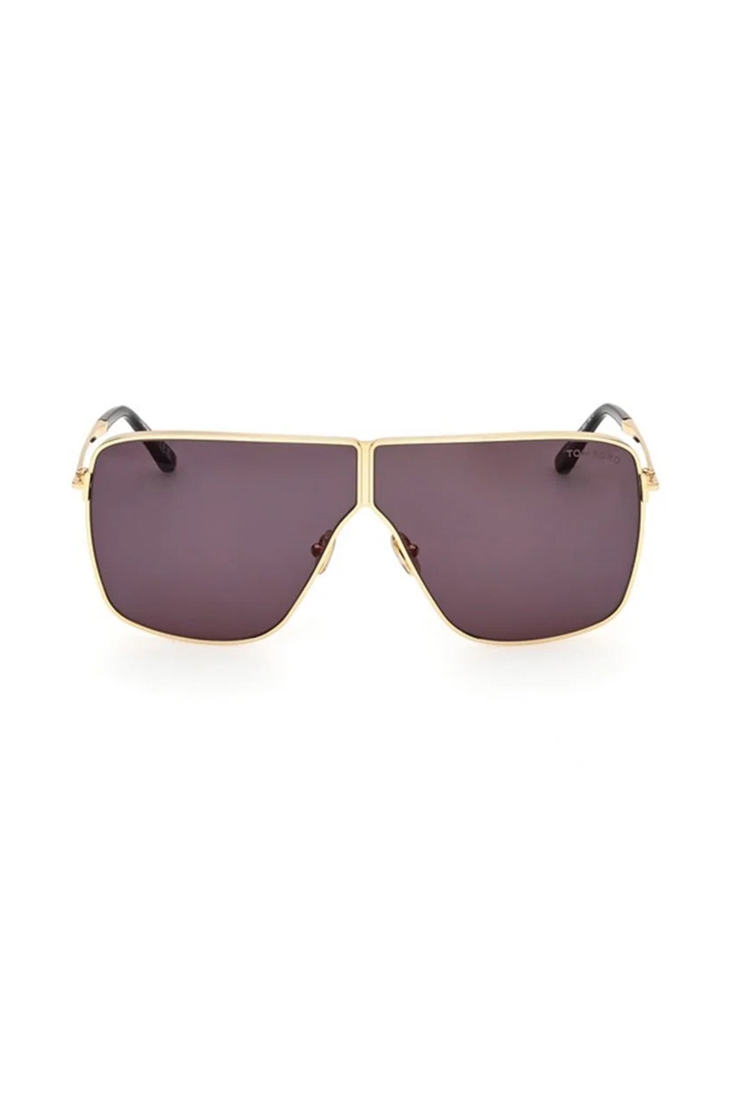 TOM FORD | Huxley Runway Sunglasses | Blue & Gold