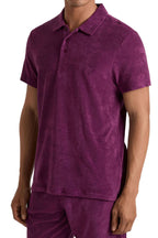 VILEBREQUIN | Terry Towelling Polo | Plum