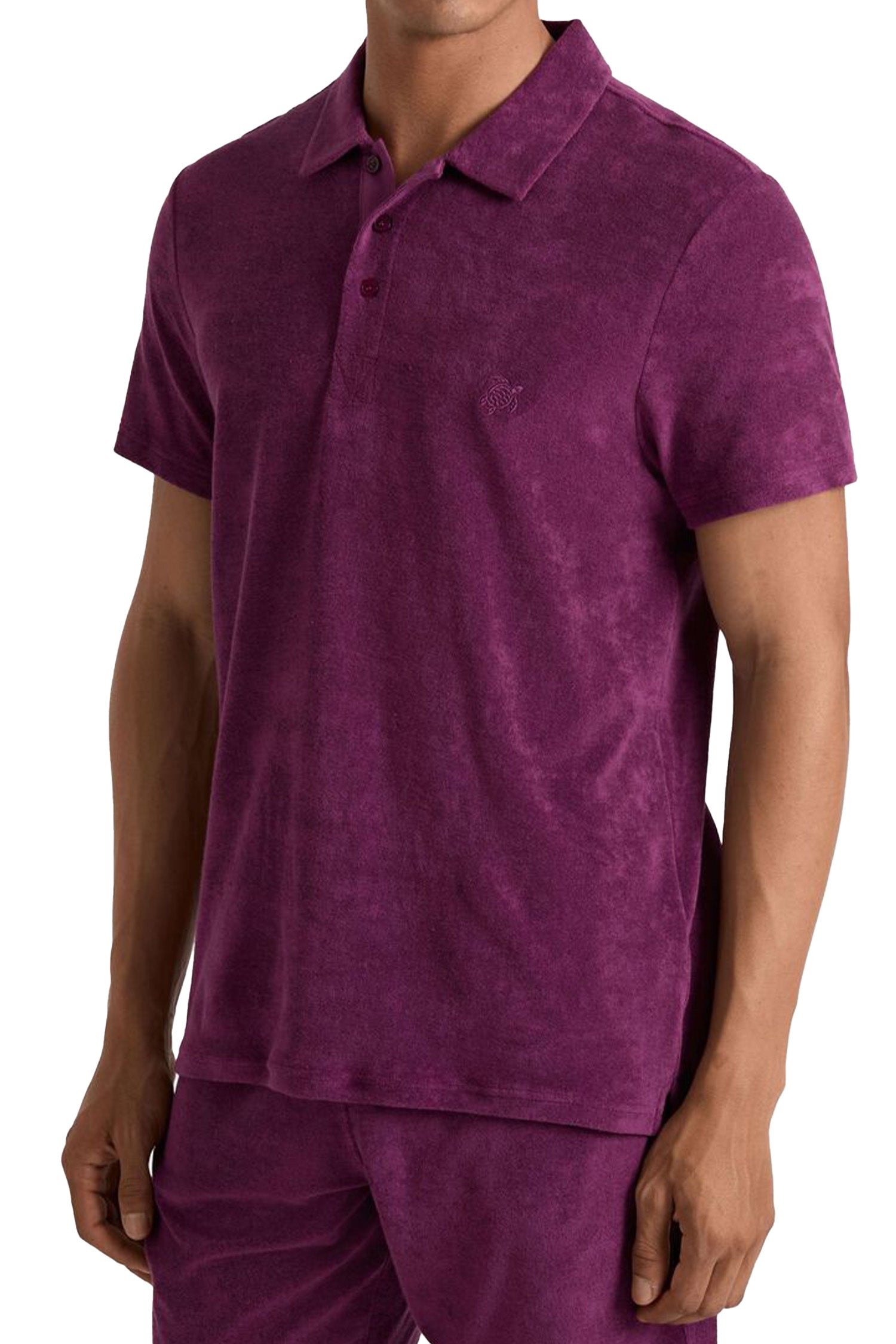 VILEBREQUIN | Terry Towelling Polo | Plum