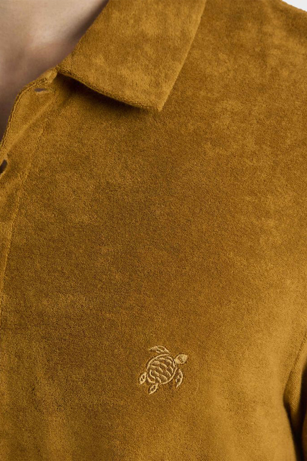 VILEBREQUIN | Terry Towelling Polo | Mustard