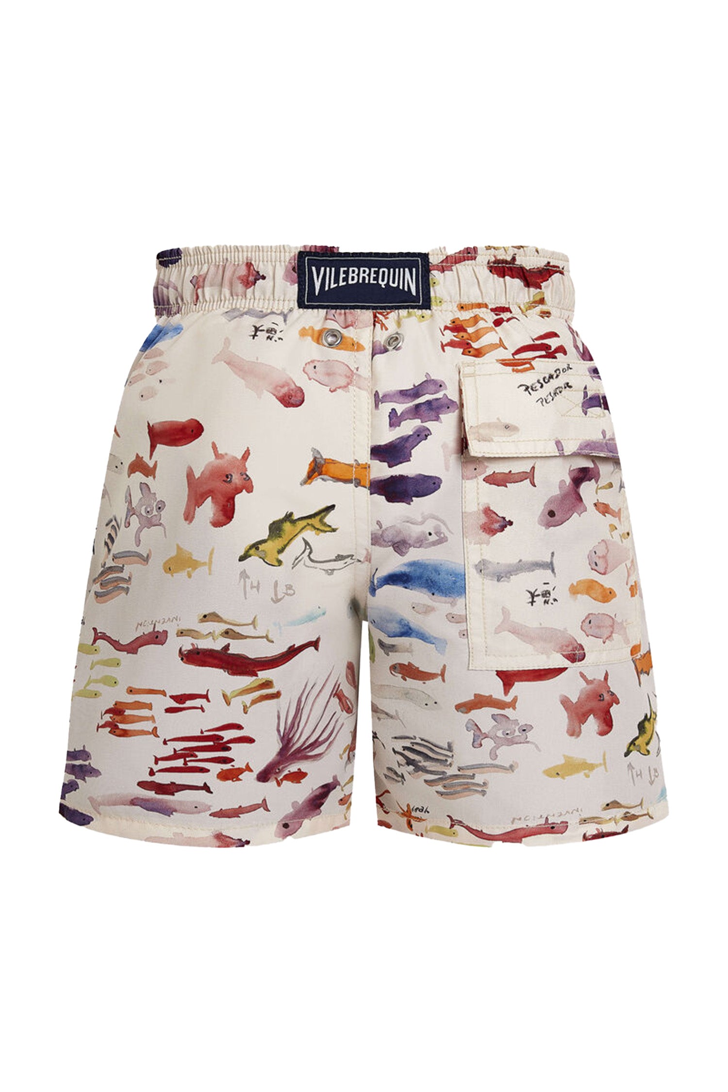 VILEBREQUIN | Moorea Kids Tropical Fish Swim Shorts | Multi-Colour