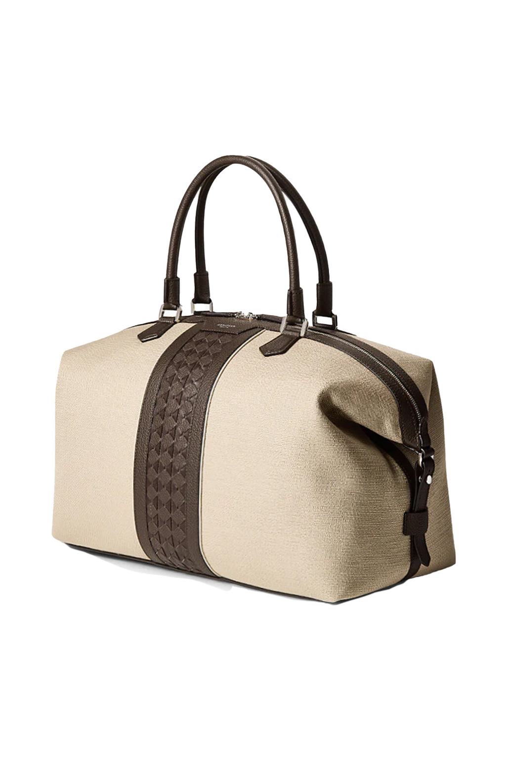 SERAPIAN | Canvas And Mosaic Travel Bag | Natural