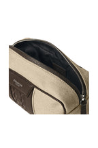SERAPIAN | Canvas And Mosaic Washbag | Natural