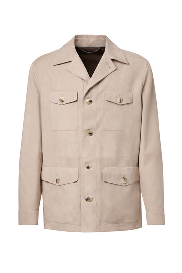 CANALI | Suede Jacket | Sand
