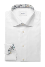 ETON | Inner Floral Shirt | White
