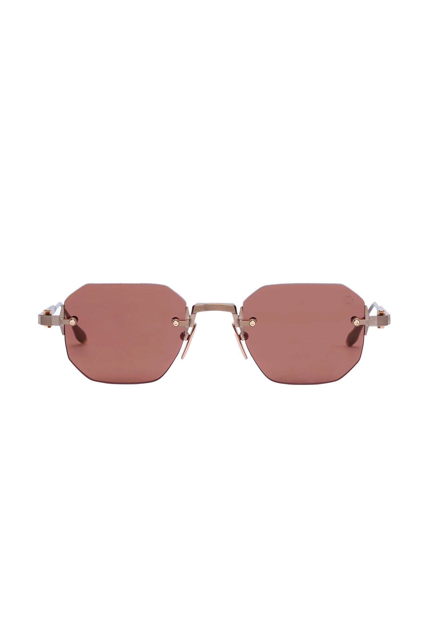 AKONI | Juno-One AKS-308 Sunglasses | Gold & Brown