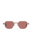 AKONI | Juno-One AKS-308 Sunglasses | Gold & Brown