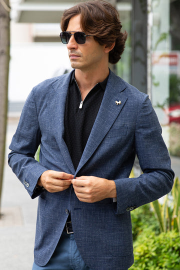 TOMBOLINI | Unlined Jacket | Dark Blue