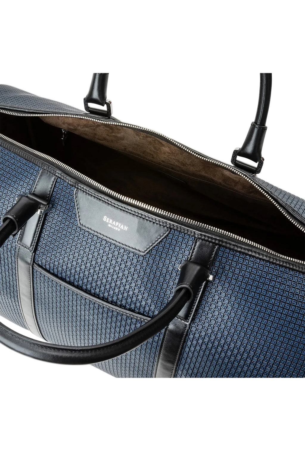 SERAPIAN | Stepan Holdall Bag | Navy & Black