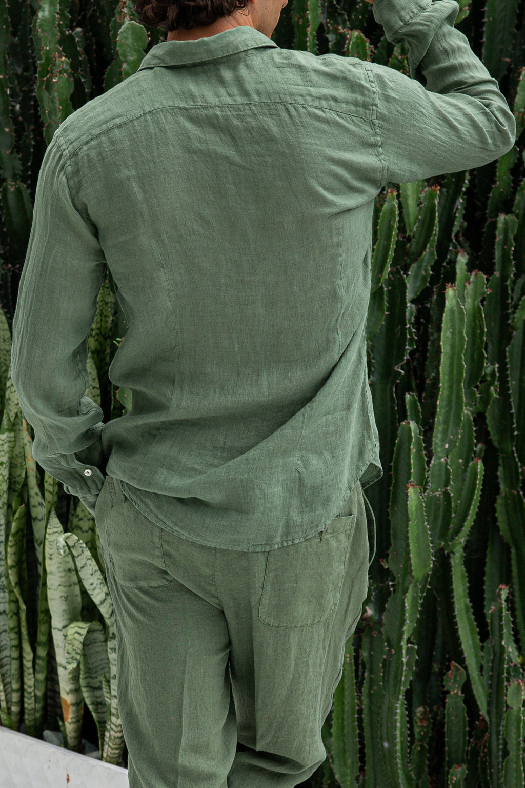ALTEA | Linen Shirt | Green