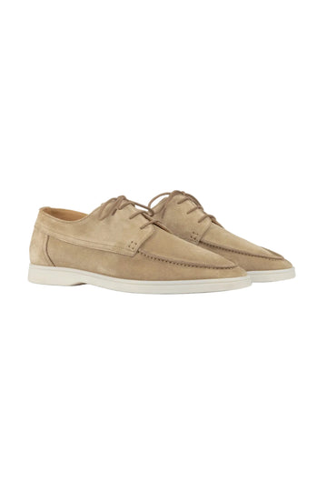AURELIEN | Boat Loafer | Dark Taupe