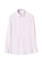 ETON | Slim Fit Micro Check Shirt | Pink