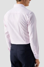 ETON | Slim Fit Micro Check Shirt | Pink