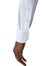 ETON | Cotton Striped Shirt | Pale Blue