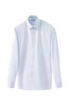 ETON | Cotton Striped Shirt | Pale Blue