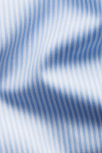 ETON | Cotton Striped Shirt | Pale Blue