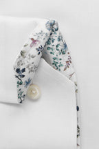 ETON | Inner Floral Shirt | White