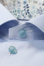 ETON | Inner Floral Shirt | Blue