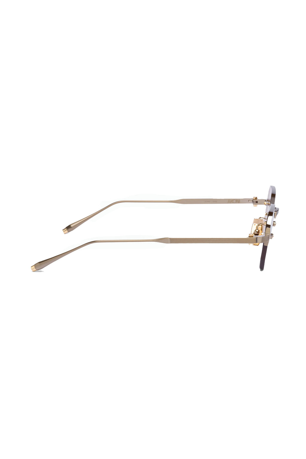 AKONI | Juno-One AKS-308 Sunglasses | Gold & Brown