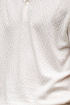 FEDELI | Gabriel 3-Button Knit | Cream