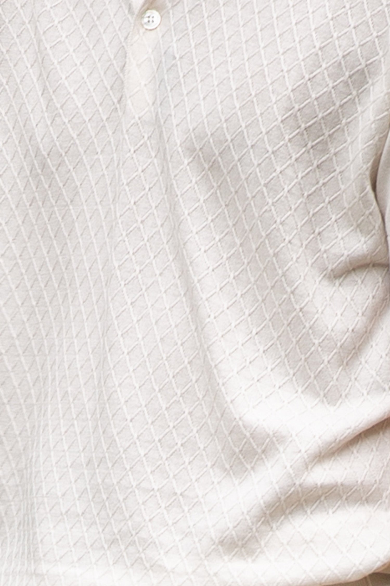 FEDELI | Gabriel 3-Button Knit | Cream