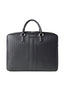 SERAPIAN | Stepan Briefcase With Calfskin Inserts | Black