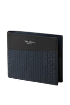 SERAPIAN | Stepan Bi-Fold Wallet | Navy & Black