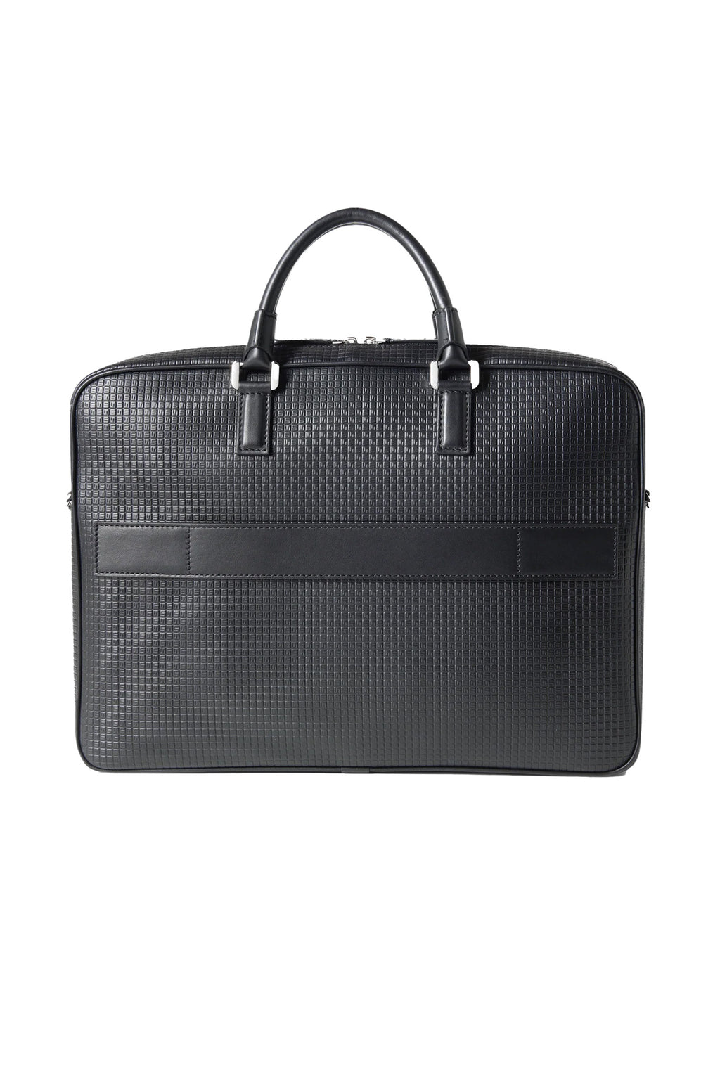 SERAPIAN | Stepan Briefcase With Calfskin Inserts | Black